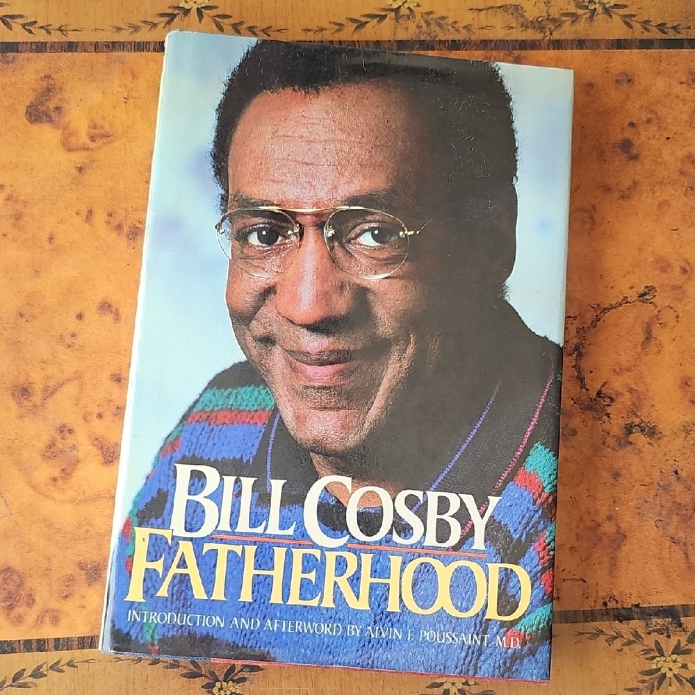 1986 Fatherhood By Bill Cosby Hardback Signed